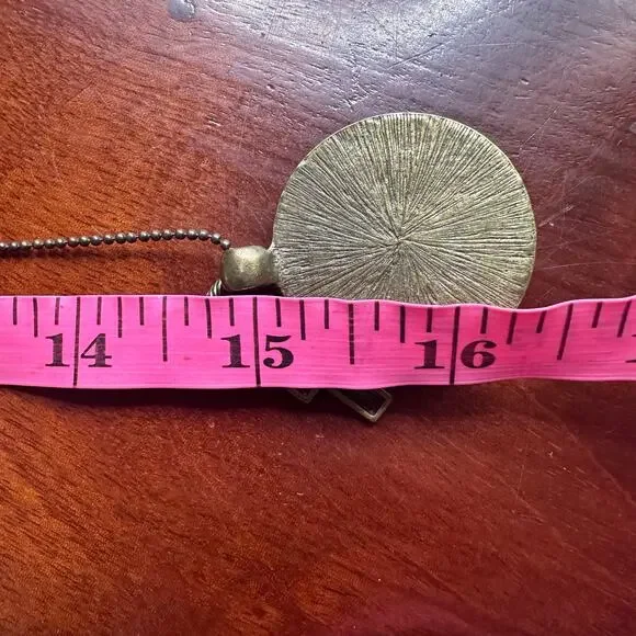 Inspirational Scripture Religious Boho Jewelry Pendant Necklace Rustic Country - Picture 6 of 6